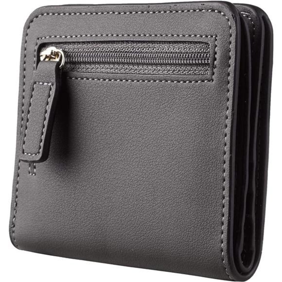 Womens Rfid Blocking Small Compact Bifold Luxury Genuine Leather Pocket Wallet - Picture 5 of 6